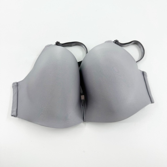 ✅ VICTORIA'S SECRET GREY NO WIRE BRA SIZE 34D - Picture 1 of 7